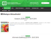 Tablet Screenshot of koszalin.ozpzd.pl